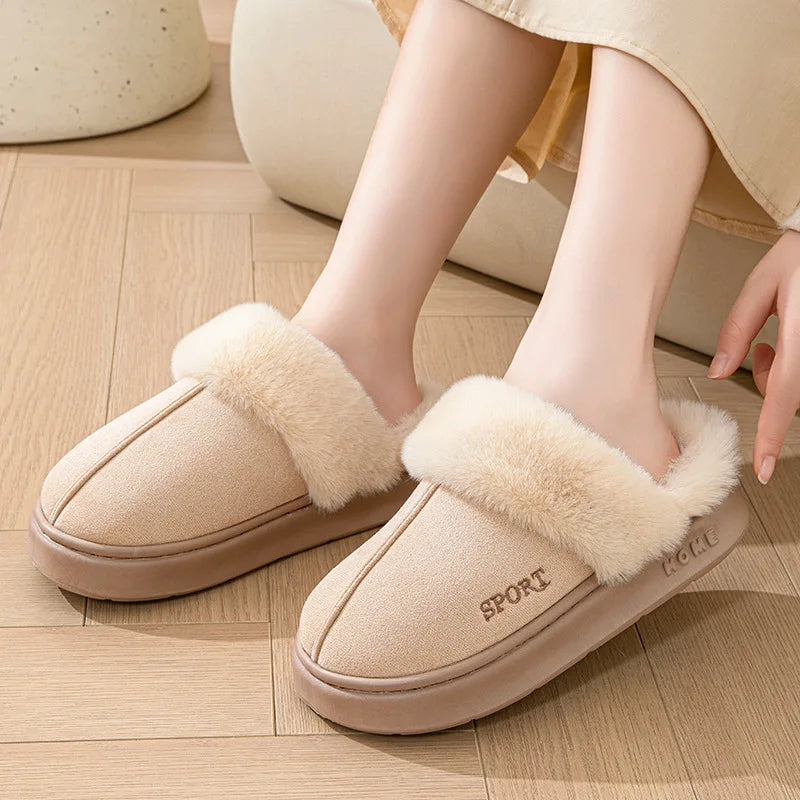 Women's Fluffy Plush Slippers
