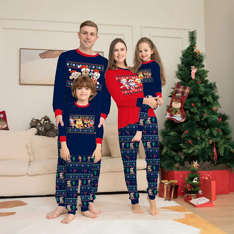 Matching Christmas Doggy Pyjama Set
