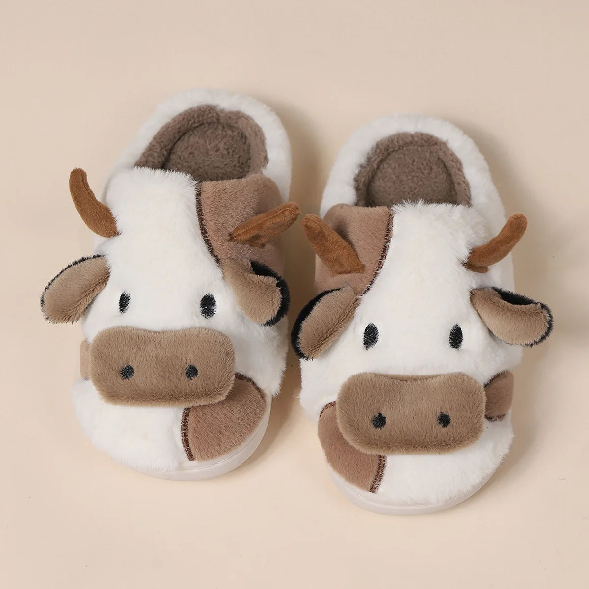 Women's Cow Slippers