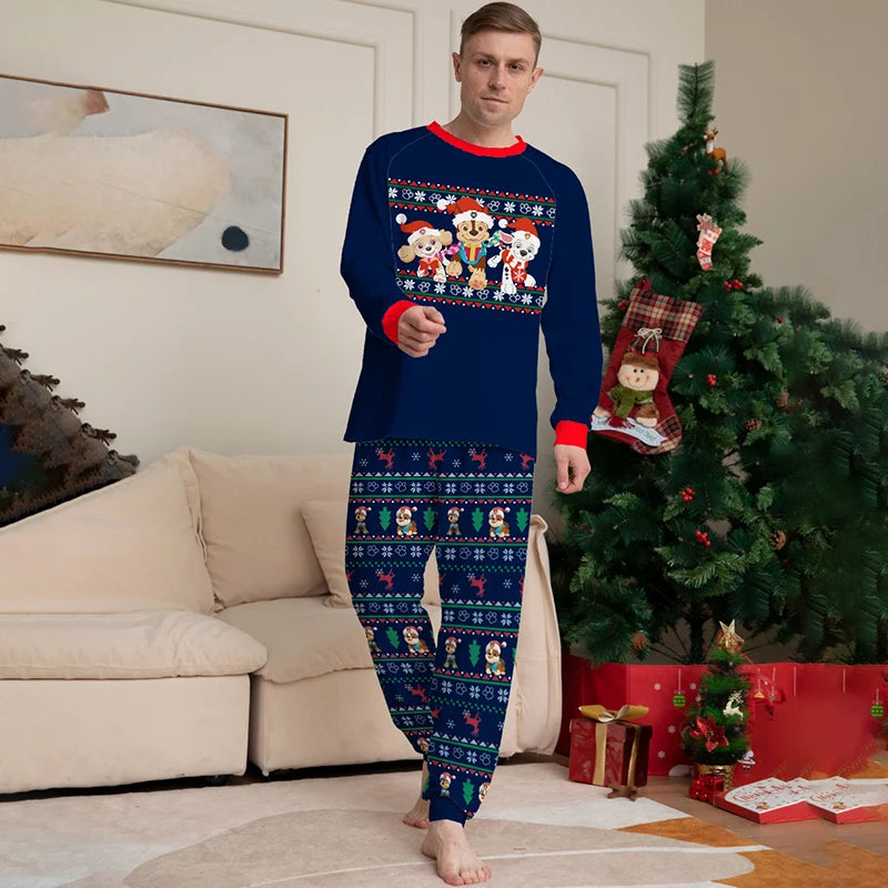 Matching Christmas Doggy Pyjama Set