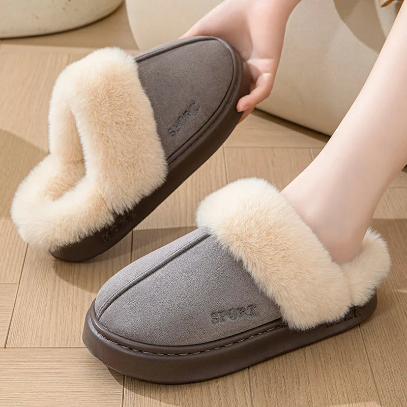 Women's Fluffy Plush Slippers