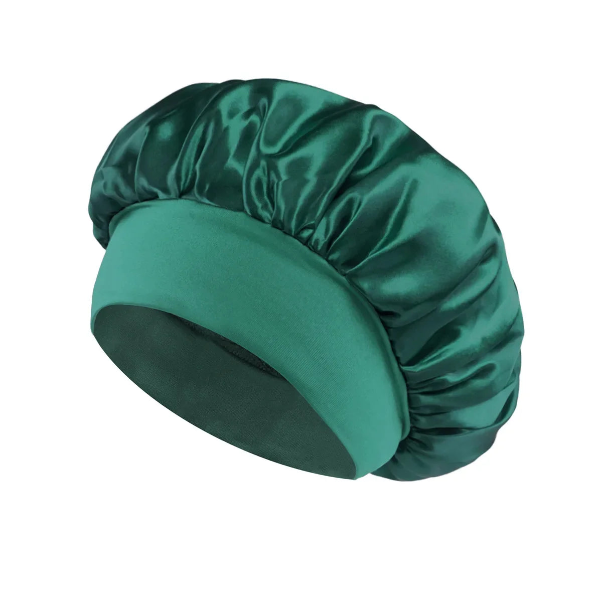 Satin Wide-brimmed Hair Bonnet