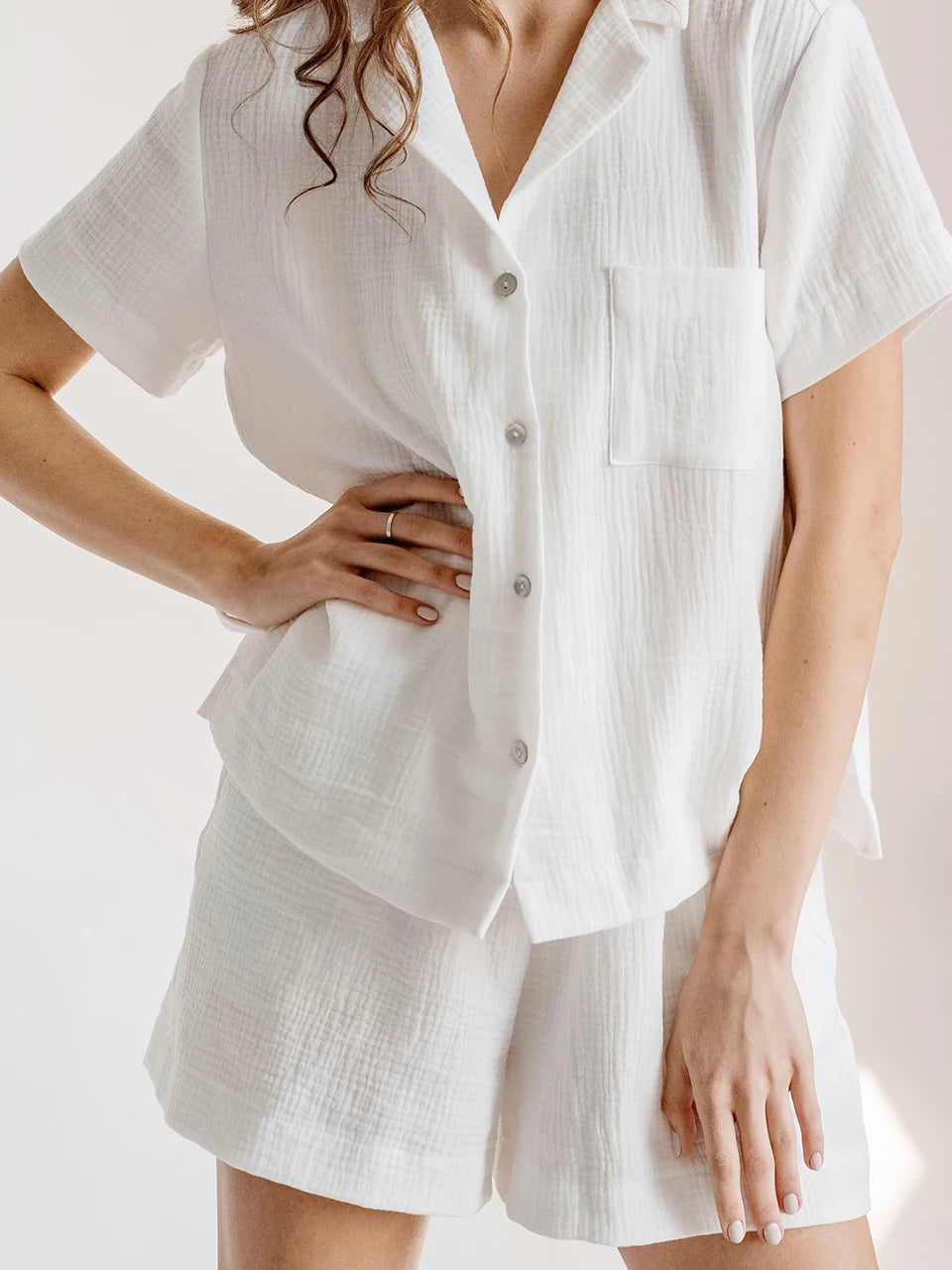 Women's Short Sleeve Pyjama Set