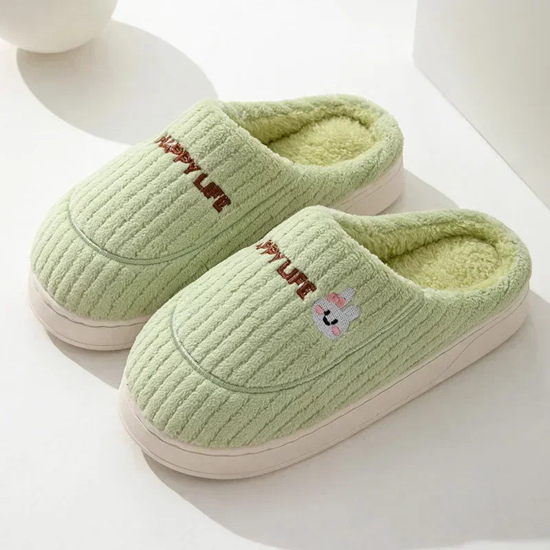 Women's Plush Soft Soled Slippers