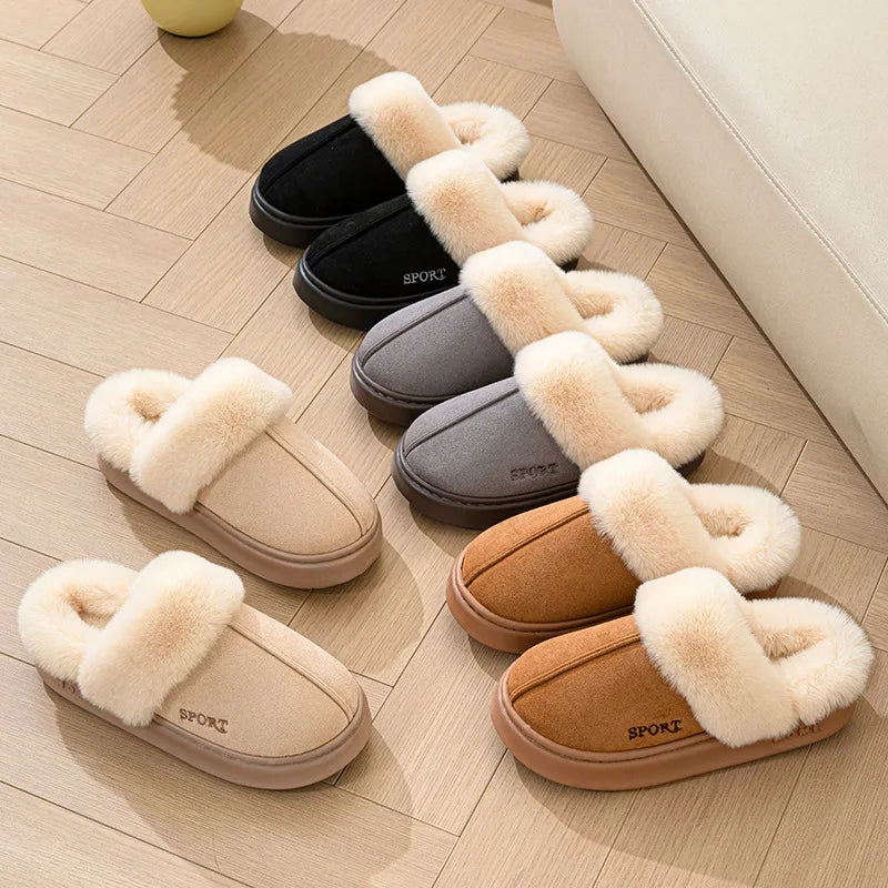 Women's Fluffy Plush Slippers