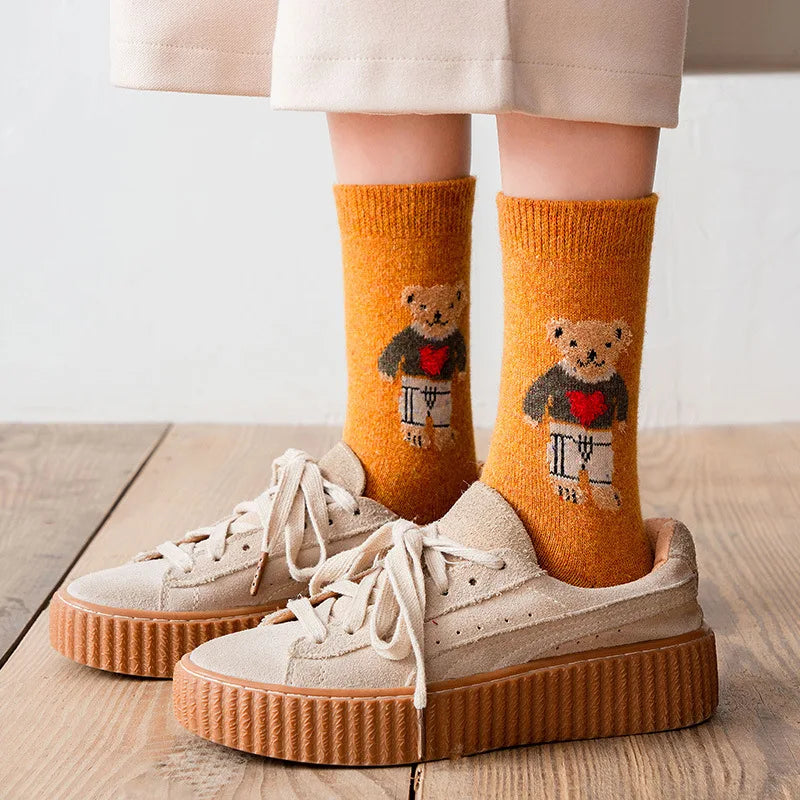 Women's Teddy Bear Socks