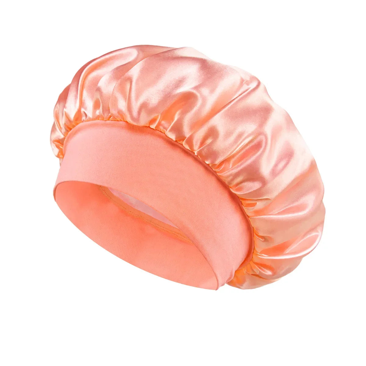Satin Wide-brimmed Hair Bonnet