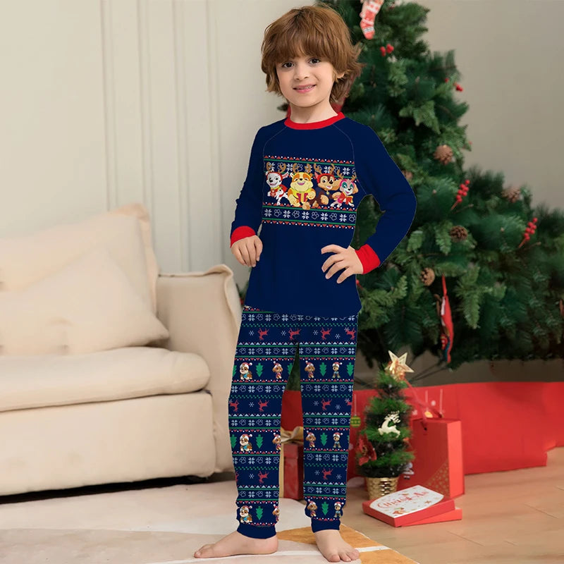 Matching Christmas Doggy Pyjama Set