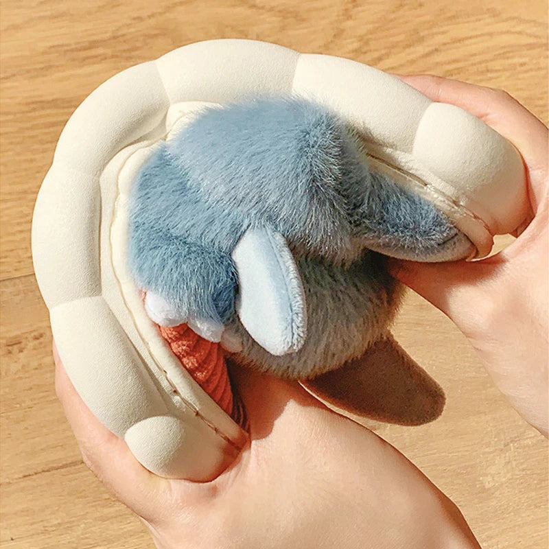 Women's Cartoon Shark Slippers