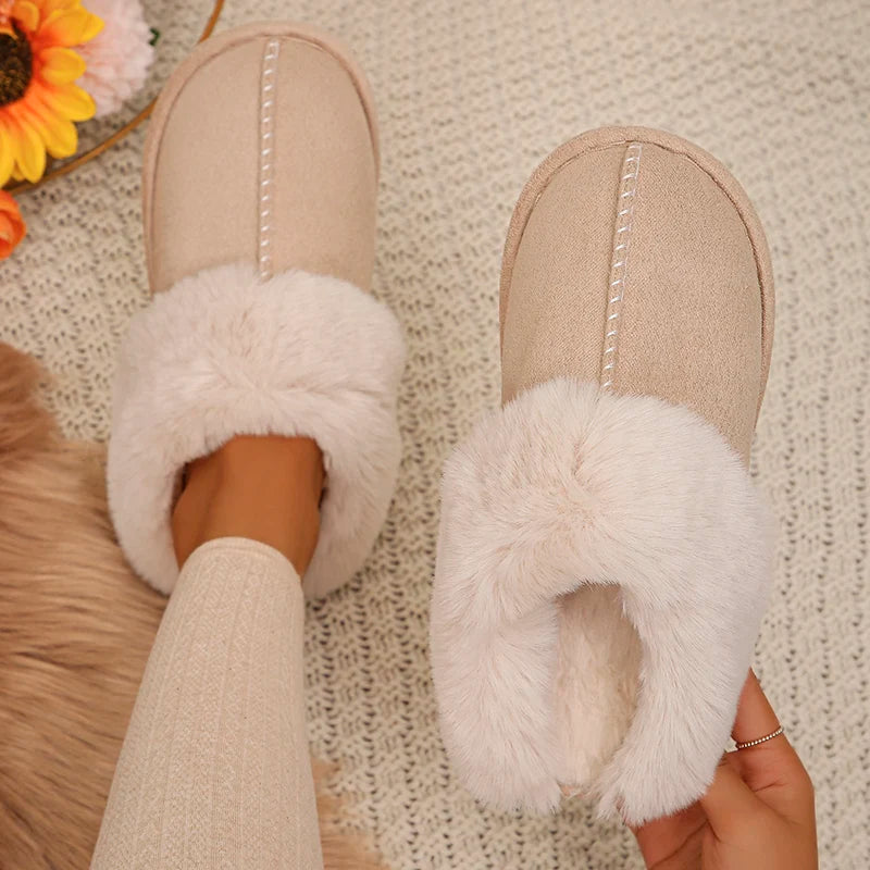 Women's Faux Fur Slippers