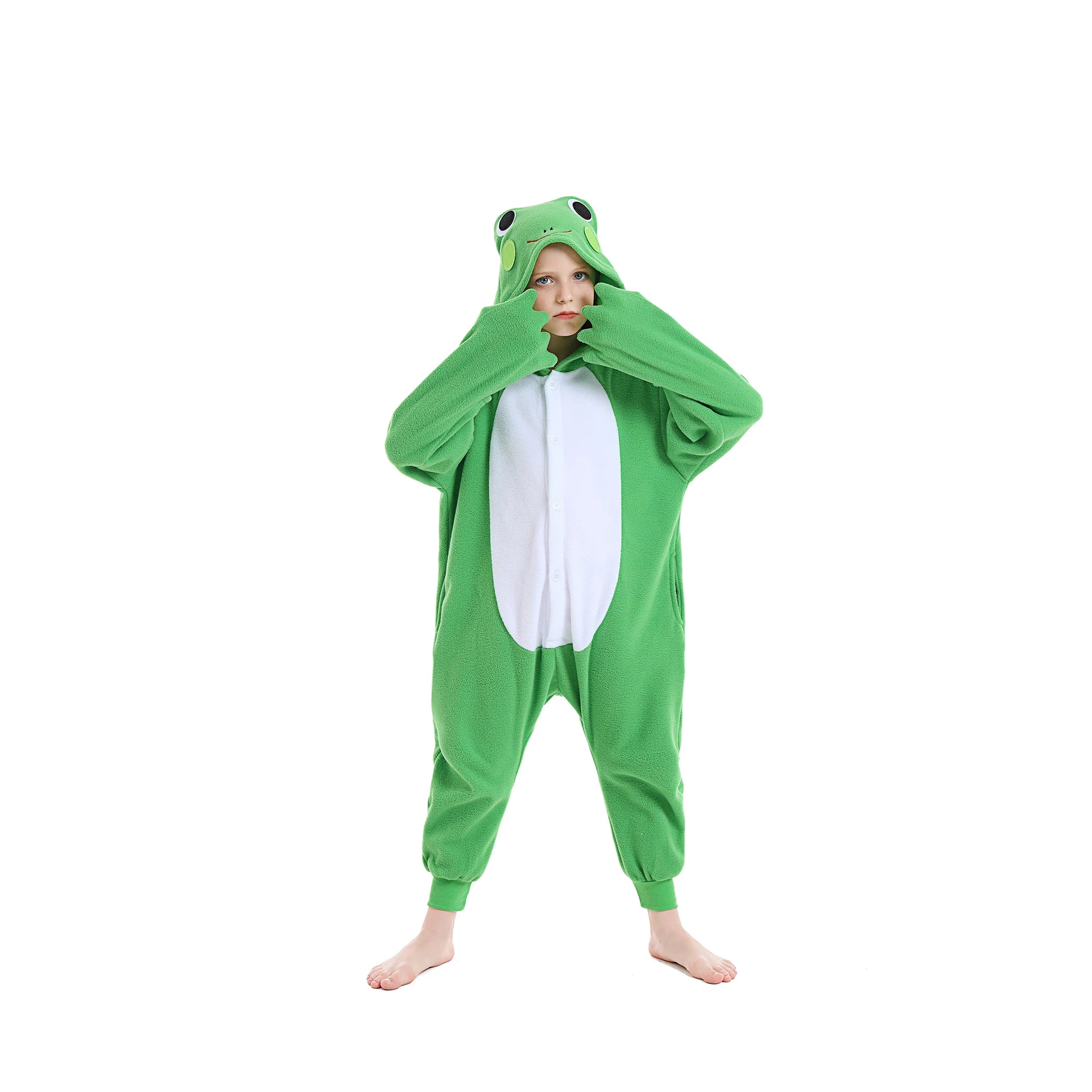 Family Frog Hooded Onesie