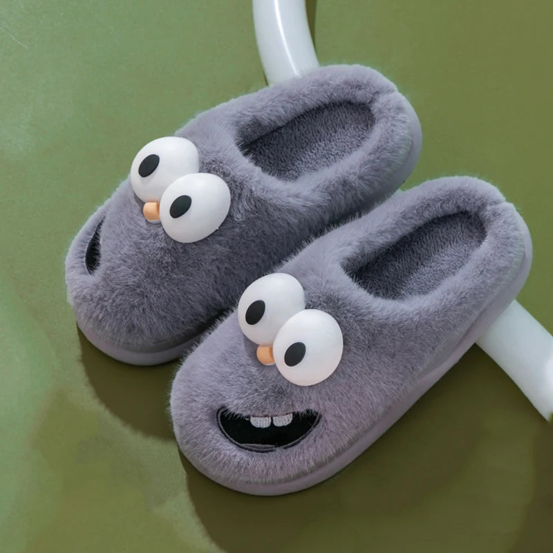 Funny Cartoon Soft Mens Slippers