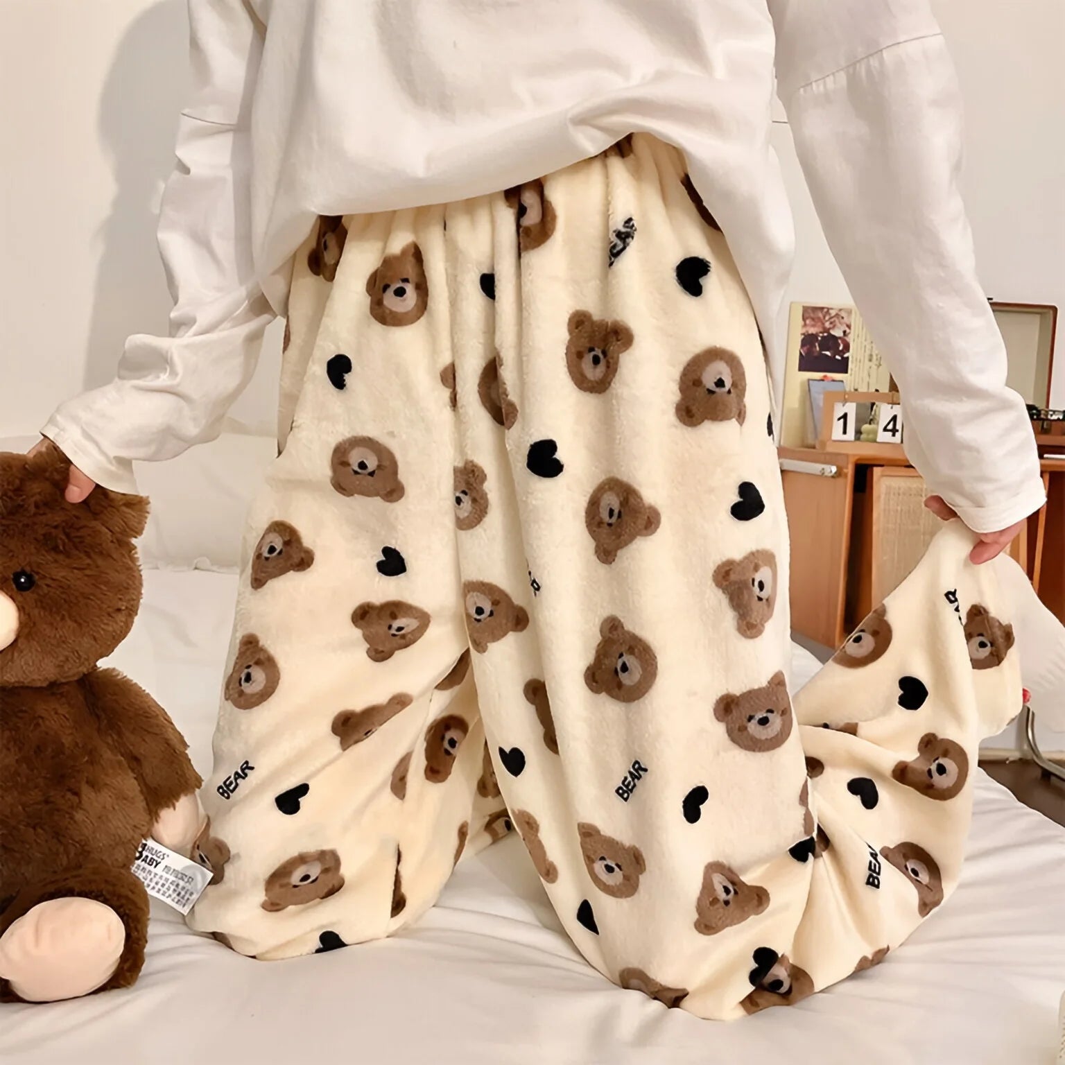 Women's Teddy Bear Pyjama Bottoms