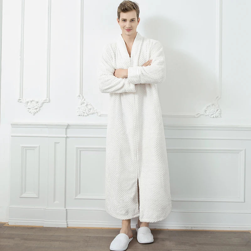 Extra Long Thermal Dressing Gown
