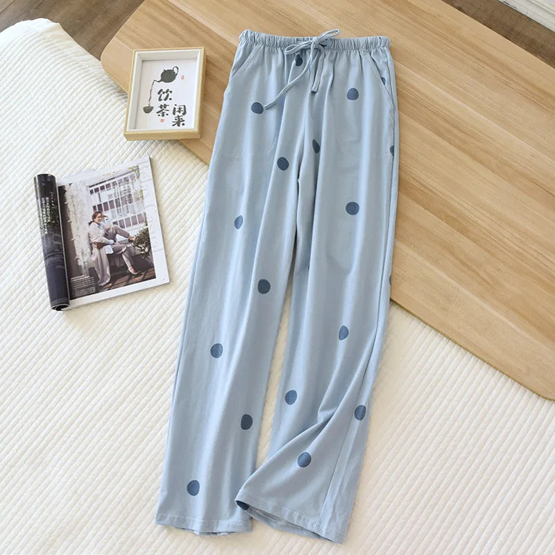 Women's Polka Dot Pyjama Bottoms