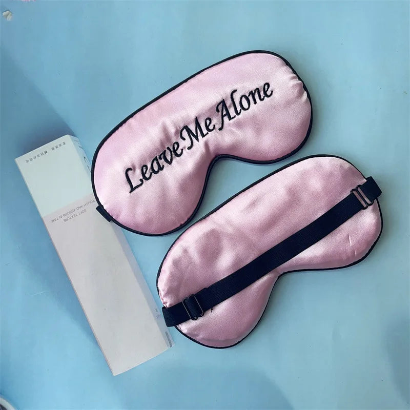 Embroidered Silk Sleep Mask