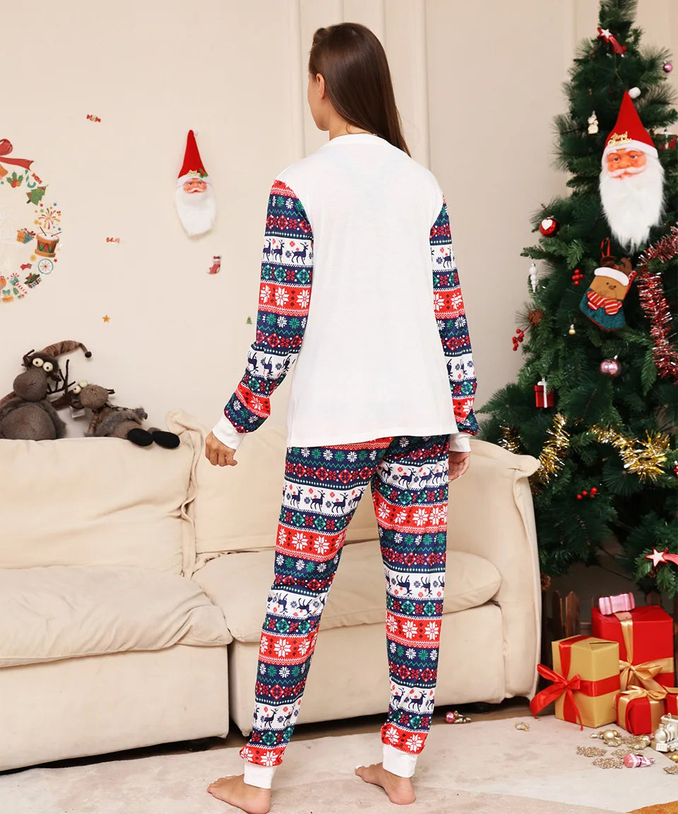 Christmas Antler Matching Pyjama Set