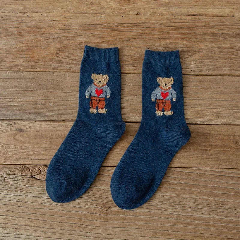 Women's Teddy Bear Socks