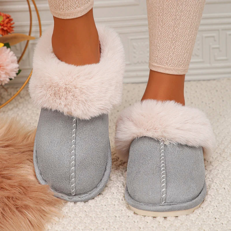 Women's Faux Fur Slippers