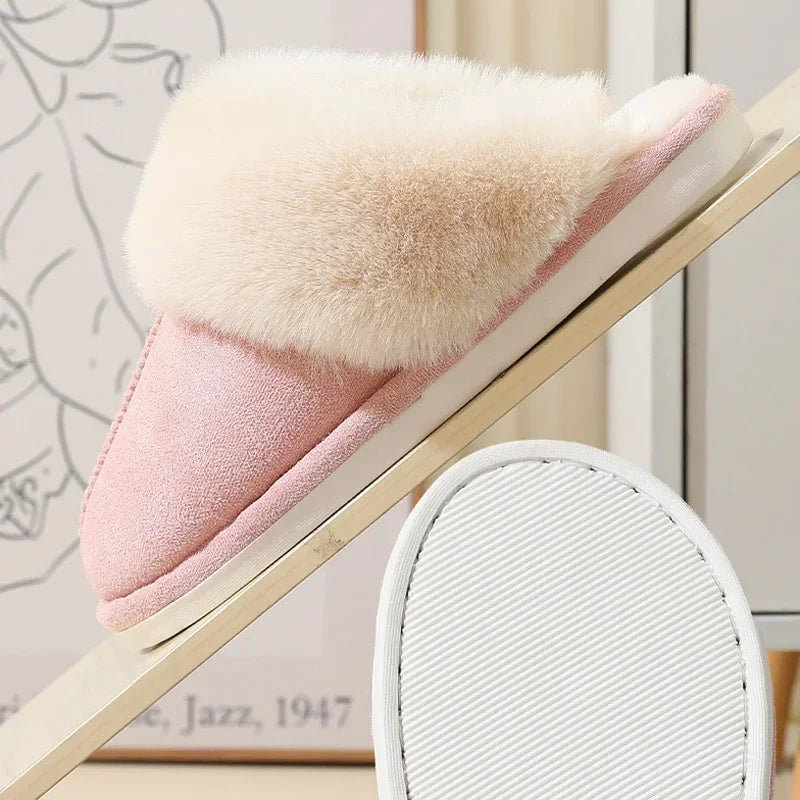 Women's Fuzzy Faux Fur Slippers