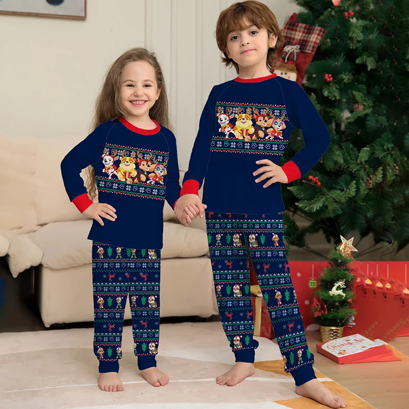 Matching Christmas Doggy Pyjama Set