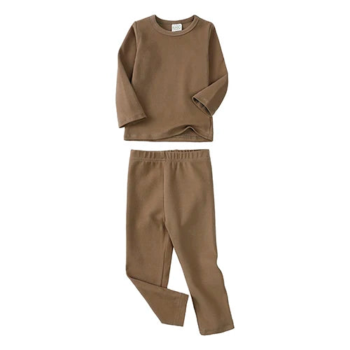 Colourful Dark Brown Kids Pyjama Sets