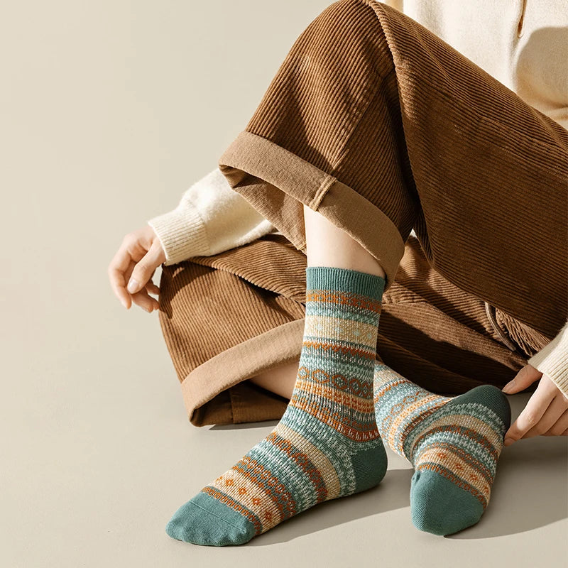 Women's 3 Pack Cotton Cabin Socks