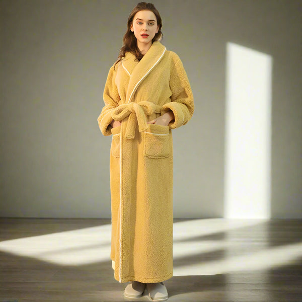 ladies soft fluffy dressing gown Yurhap Premium Robes for Women