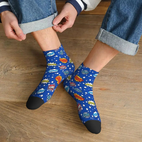 Pop Art Ankle Socks
