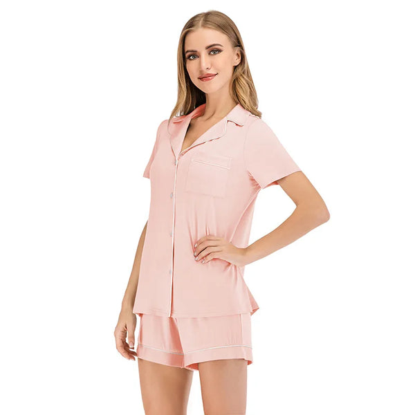 Women's Cotton Shorty Pyjama Set